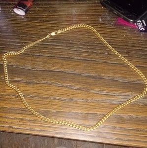 24 In 24k Gold Necklace Bnz Italy 
